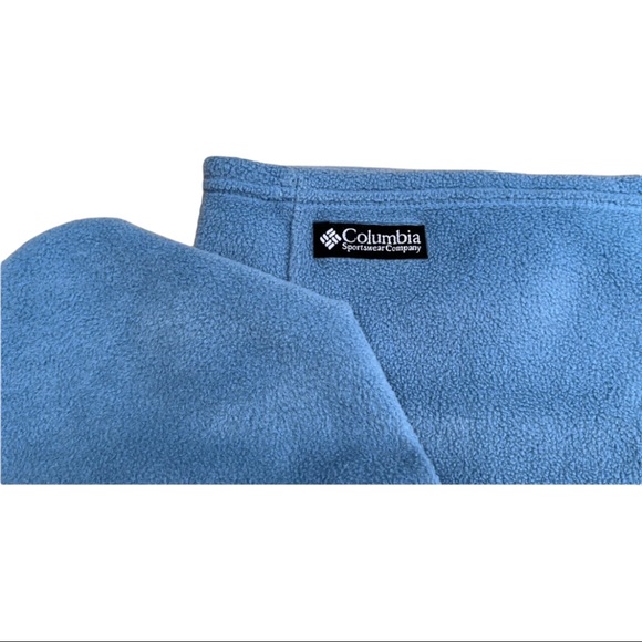 Vintage Columbia Unisex  fleece hat with matching infinity scarf - Picture 4 of 5